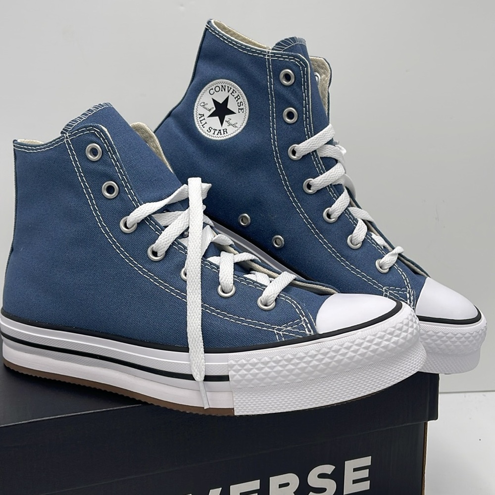 Converse WMNS Blue High-Top Sneakers Platform A10781F
CTAS EVA LIFT HI
LAKESIDE - Picture 4 of 16